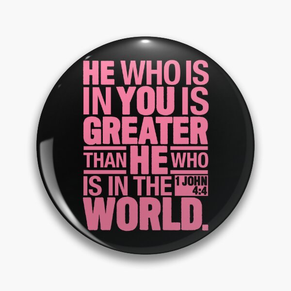 Item preview, 1 John 4:4 In The World designed and sold by plushism.