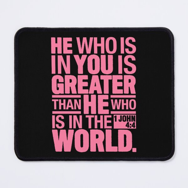 Item preview, 1 John 4:4 In The World designed and sold by plushism.