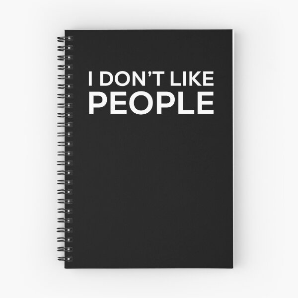 Item preview, i dont like people  designed and sold by champagnemoment.