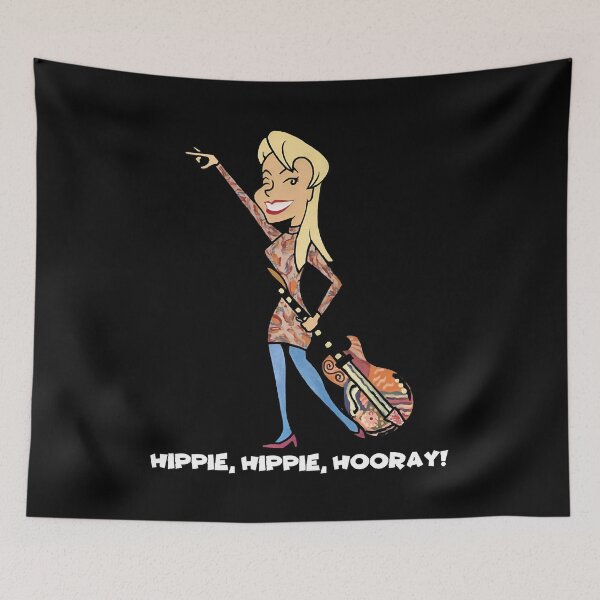 Item preview, Birthday Gift Hippie Hooray Cute Gift designed and sold by OletaFadel.
