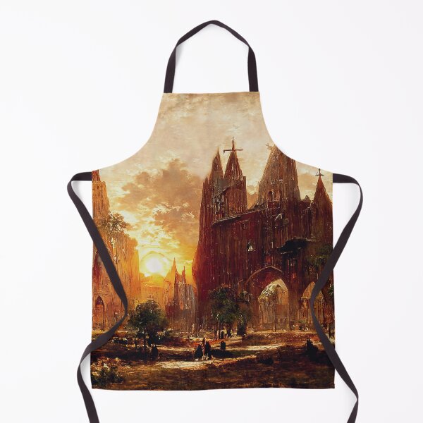 Item preview, Medieval Fantasy Town designed and sold by AM FineArtPrints.