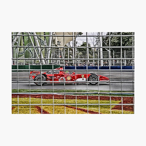 Formula 1 Grand Prix - Ferrari Photographic Print
