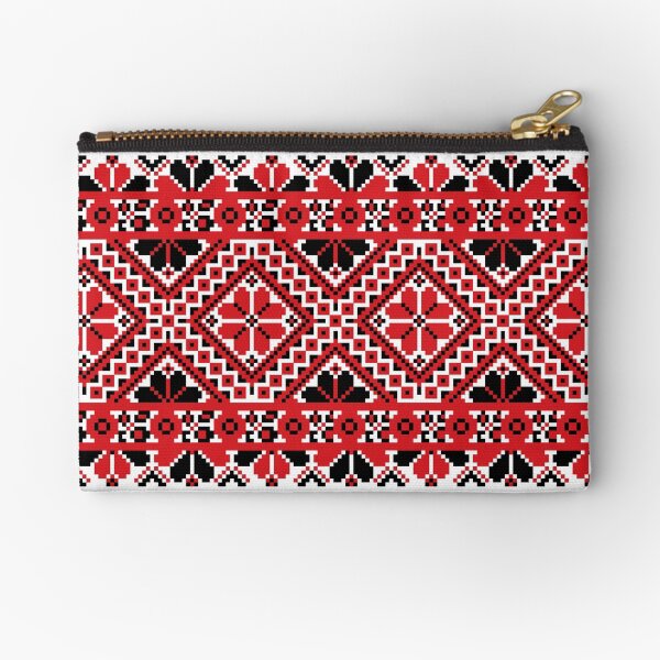 Item preview, Motif d'ornement floral traditionnel ukrainien Vyshyvanka designed and sold by boozkova-vorona.