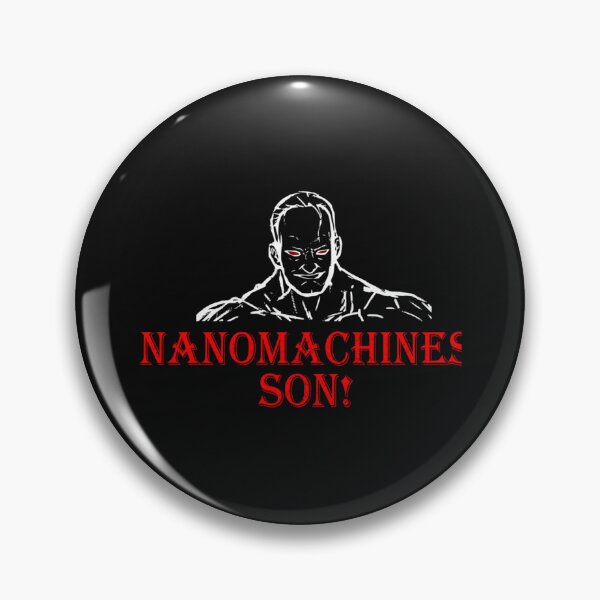 Item preview, Nanomachines Son! - Senator Armstrong - Kojima - Videogame     designed and sold by missmanda4.