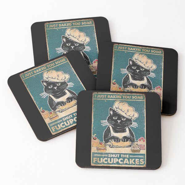 Item preview,  I Just Baked You Some Shut The Fucupcakes - Black Cat Chef - Black Cat Baking Baker designed and sold by HerBertTeee.