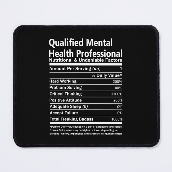 Item preview, Qualified Mental Health Professional  T Shirt - Nutritional Daily Factors Job Gift Item Tee designed and sold by anthonyodo.
