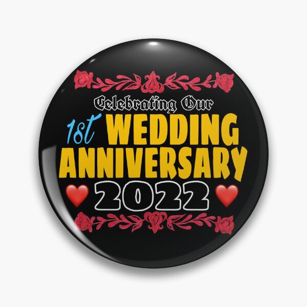 Item preview, Celebrating Our 1st wedding anniversary 2022 designed and sold by Laviola182.