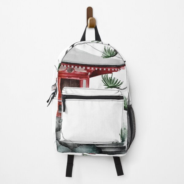 Item preview, Japanese Watercolor Temple designed and sold by ifah02.