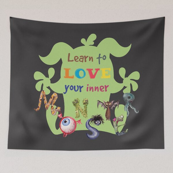 Item preview, Embrace your inner monster designed and sold by Lolly's Lane Shoppe.