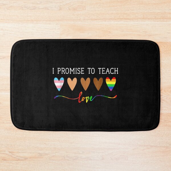 Item preview, I Promise To Teach Love Lgbt Q Pride Proud Ally Teacher  designed and sold by wendyy88.
