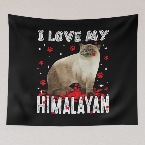 Item preview, Funny I Love My Himalayan Valentine Cat Lover  designed and sold by wendyy88.