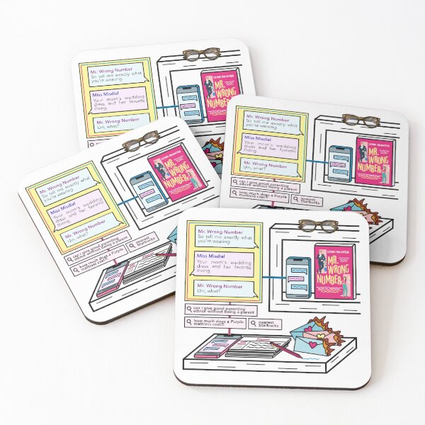 Item preview, Mr. Wrong Number - Lynn Painter designed and sold by bookshelfsketch.