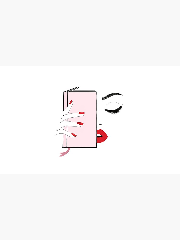 Thumbnail 6 von 6, Kaffeebecher, Lashes, Lips, Fingertips & a good book designt und verkauft von joandarlingsbks.