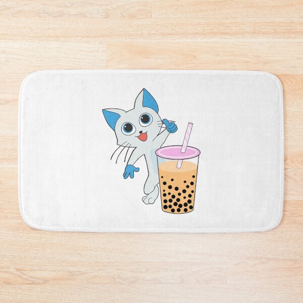 Item preview, Cat Drinking Boba Milk designed and sold by MoaaStore.