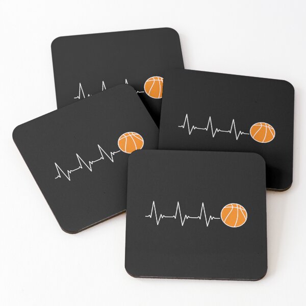 Item preview, Basketball Game Heartbeat Or Pulse Line For Coach Funny  designed and sold by brita797.