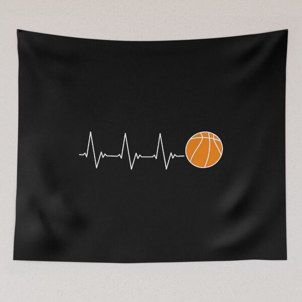 Item preview, Basketball Game Heartbeat Or Pulse Line For Coach Funny  designed and sold by brita797.