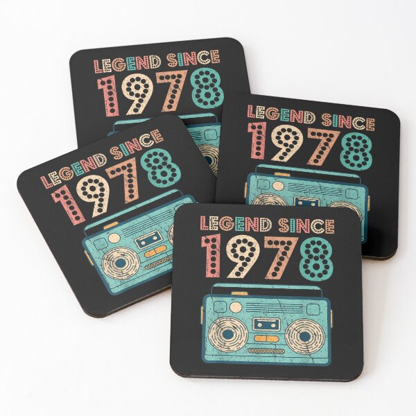 Item preview, Legend Since 1978 44th Birthday Gifts Cassette Vintage  designed and sold by brita797.