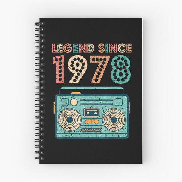 Item preview, Legend Since 1978 44th Birthday Gifts Cassette Vintage  designed and sold by brita797.