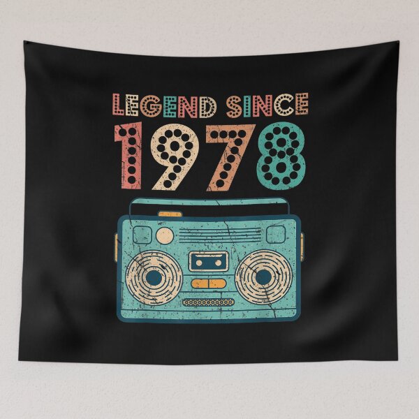 Item preview, Legend Since 1978 44th Birthday Gifts Cassette Vintage  designed and sold by brita797.
