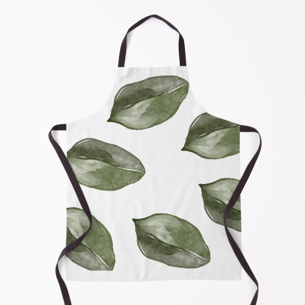 Item preview, Green watercolor leaves designed and sold by Girlinthecloud.