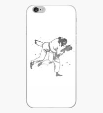 Painted Judo Throw (Judo / BJJ / Sambo) iPhone Case