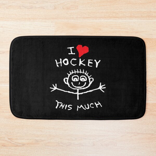 Item preview, I Love Hockey This Much Valentine's Day Cute  designed and sold by brita797.
