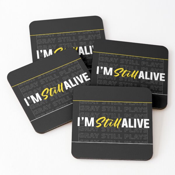 Item preview, Graystillplays Graystillplays I_m Still Alive Embroidered designed and sold by krao08.