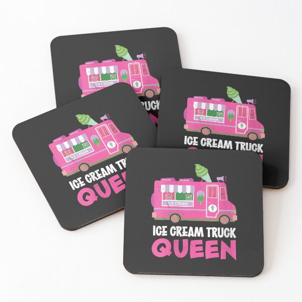 Item preview, Womens Ice Cream Truck Queen Frozen Dessert Ice Cream Truck Driver V-Neck designed and sold by DahlilaJo.