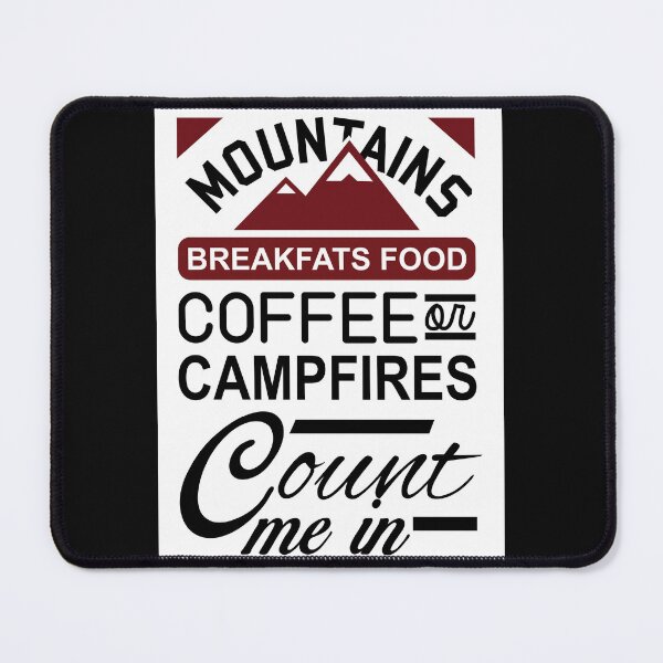 Item preview, mountains coffee, coffee humor gift designed and sold by lapolonaise.