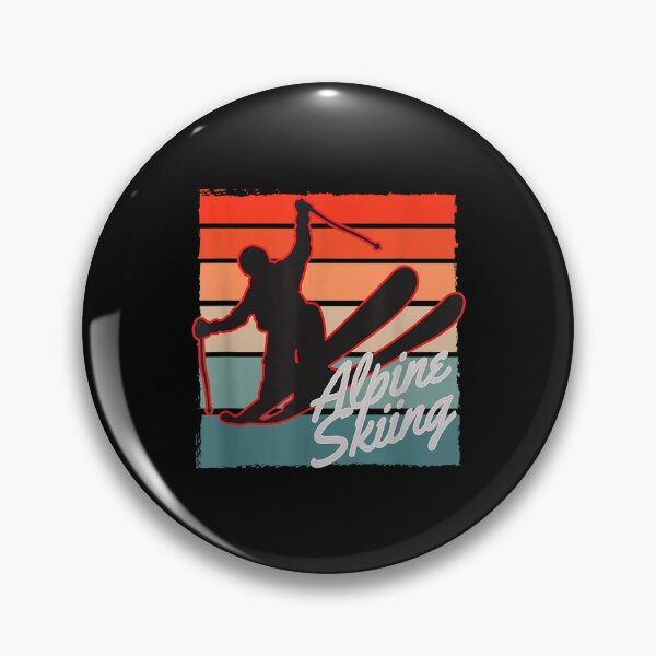 Item preview, Alpine Skiing Vintage Sunset For Skiers  designed and sold by brita797.