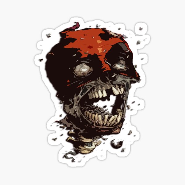 Marvel Zombies Stickers Redbubble - zombie bad dog roblox