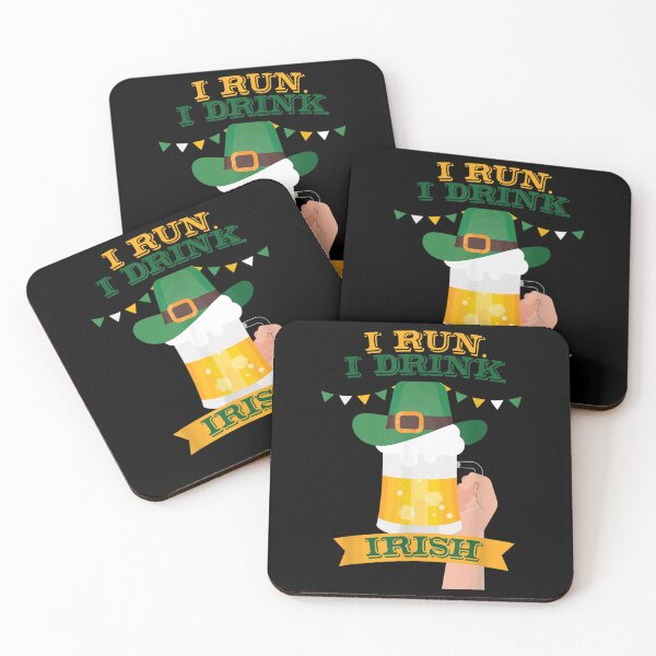 Item preview, I Run Drink Irish Beer St Patricks Day Happystpatricksday  designed and sold by brita797.