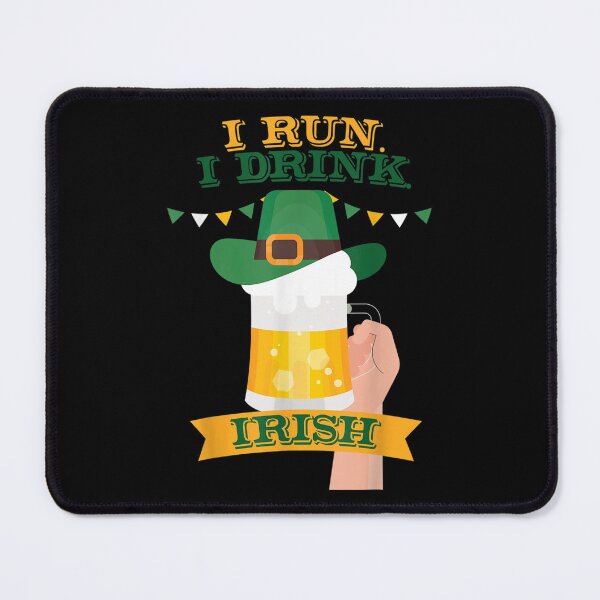 Item preview, I Run Drink Irish Beer St Patricks Day Happystpatricksday designed and sold by brita797.