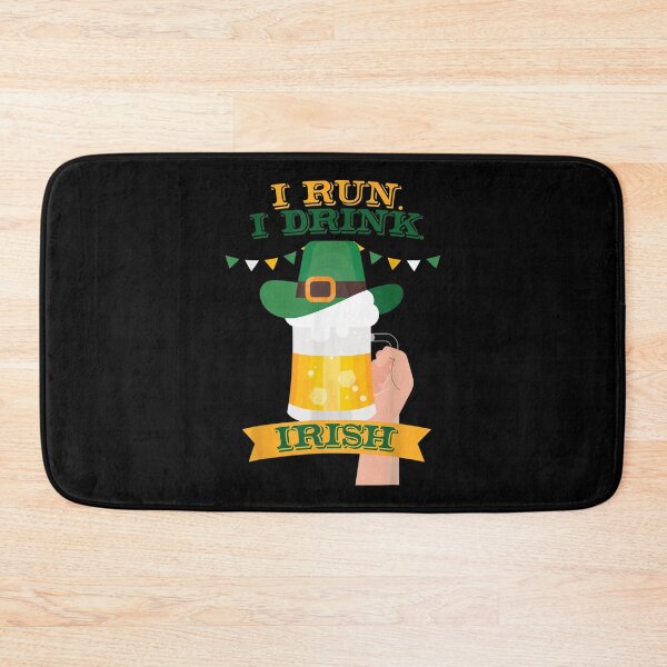 Item preview, I Run Drink Irish Beer St Patricks Day Happystpatricksday  designed and sold by brita797.