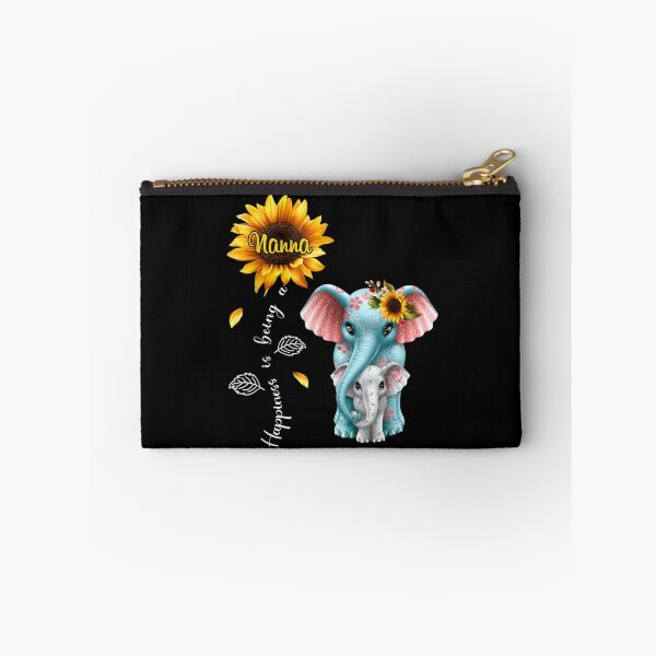 Item preview, Elephant Sunflower Happiness Is Being Nanna Christmas  designed and sold by brita797.