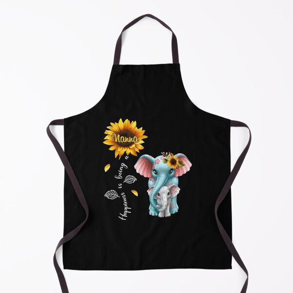 Item preview, Elephant Sunflower Happiness Is Being Nanna Christmas  designed and sold by brita797.