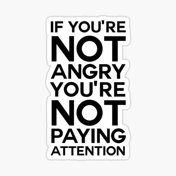 you-re-not-paying-attention-sticker-for-sale-by-kjanedesigns-redbubble