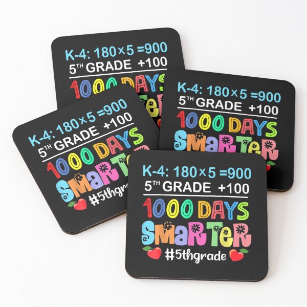 Item preview, 1000 Days Smarter Quinto Grado 5 Maestro Estudiante Escuela designed and sold by amyadt77.