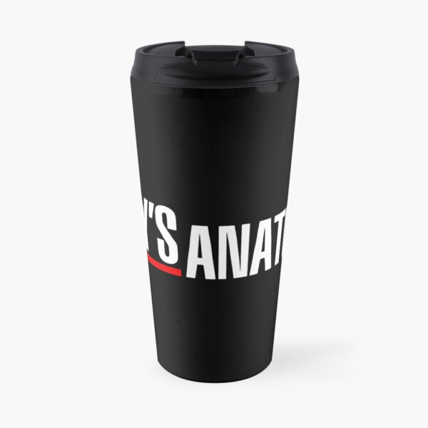 Greys Anatomy Logo Greys Anatomy Merch Schwarz Kaffee-Thermobecher