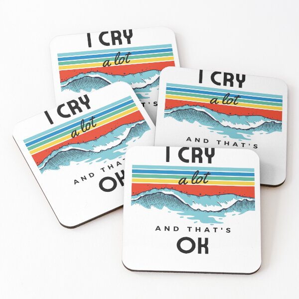 Item preview, I CRY A LOT AND THATS OK - cute vintage aesthetic sea designed and sold by MiKy1997.
