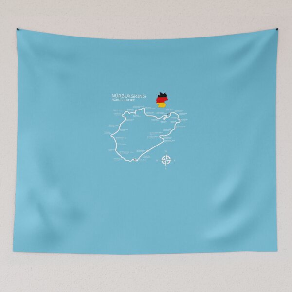 Item preview, The Nurburgring - Nordschleife Classic T-Shirt designed and sold by HelenaViebahn.