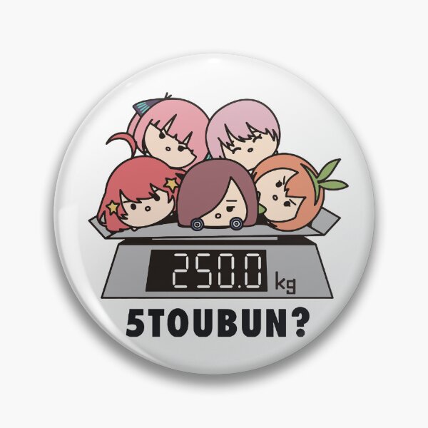 Item preview, Gotoubun no Hanyome - 5TOUBUN? 250KG designed and sold by billkibill.
