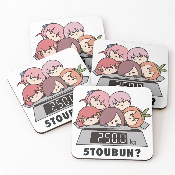 Item preview, Gotoubun no Hanyome - 5TOUBUN? 250KG designed and sold by billkibill.