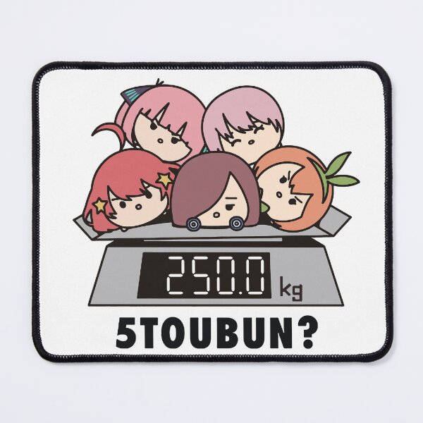 Item preview, Gotoubun no Hanyome - 5TOUBUN? 250KG designed and sold by billkibill.