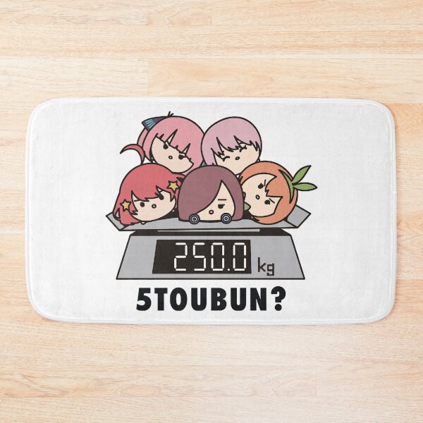 Item preview, Gotoubun no Hanyome - 5TOUBUN? 250KG designed and sold by billkibill.