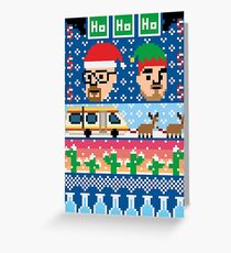 Breaking Christmas - Ugly Christmas Sweater Greeting Card