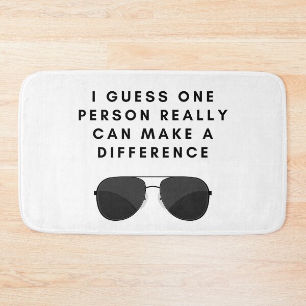 Item preview, I guess one person really can make a difference designed and sold by Awkward-Ginger.