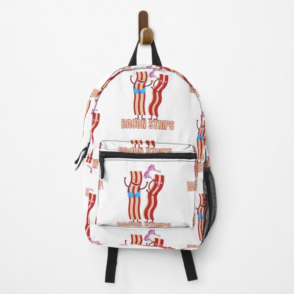 Item preview, Bacon Strips Funny Food Pun designed and sold by RichTeeDesigns.