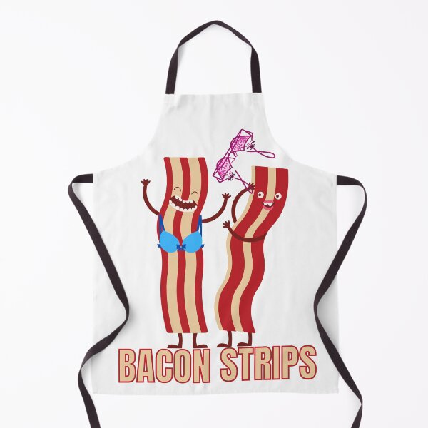 Item preview, Bacon Strips Funny Food Pun designed and sold by RichTeeDesigns.