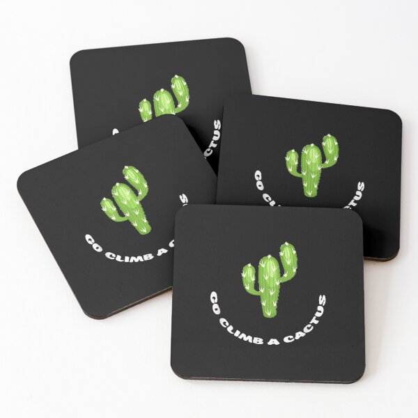 Item preview, Hilarious Go Climb A Cactus Cacti Humor Funny Succulents Fun  designed and sold by amyadt77.